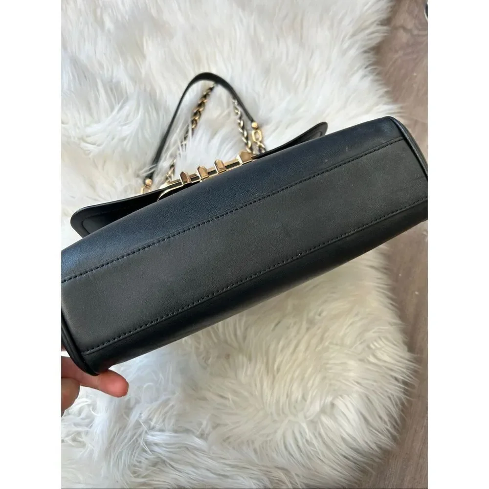 Michael Kors Parker Extra-Large Leather Shoulder Bag black stylish shoulder bag